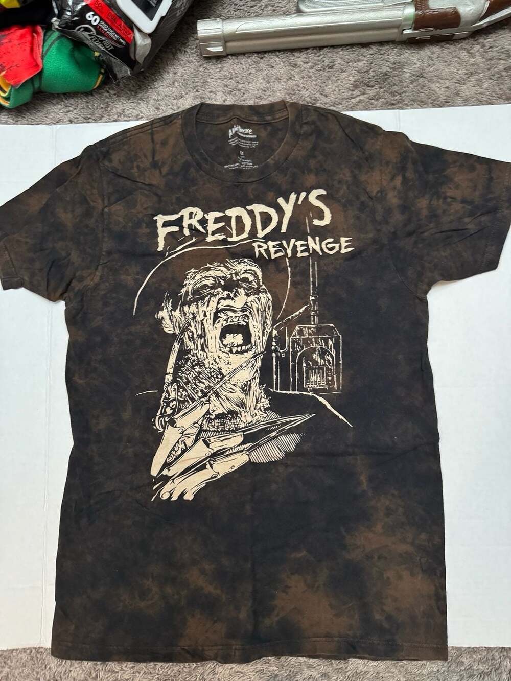 A Nightmare on Elm Street Freddy's Revenge Tie-Dye Graphic T-Shirt
